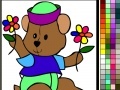 Juego Coloring bear cub