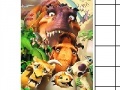Juego Ice Age 3. Dawn of the Dinosaurs puzzle