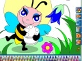Juego Honeybee Coloring