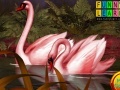Juego Jigsaw red swans