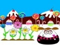Juego Pou in the world of candies: Jigsaw