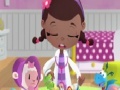 Juego Doc McStuffins has dinner - a puzzle