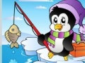 Juego Fishing Penguin Jigsaw