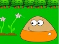 Juego Puzzle Pou in Garden
