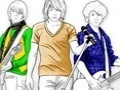 Juego Jonas Brothers Coloring