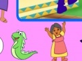 Juego Dora shadow puzzle