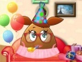 Juego Pou girl. Birthday party