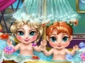 Juego Frozen. Baby bath