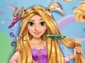 Juego Rapunzel. Real haircuts