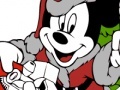 Juego Santa Mickey Coloring