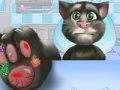 Juego Talking Tom. Foot doctor