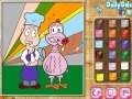 Juego Funny Turkey Online Coloring