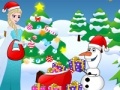 Juego Elsa and Olaf. Chistmas presents