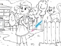 Juego Back to School Online Coloring
