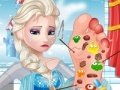 Juego Elsa foot doctor