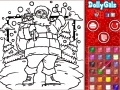 Juego Santa Claus Online Coloring