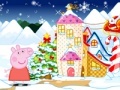 Juego Little Pig. Decorated Christmas
