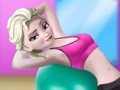 Juego Elsa gym workout