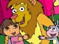 Juego Dora and Leon Online Coloring