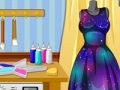 Juego Elsa DIY galaxy dress