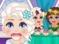 Juego Elsa. Royal ball slacking