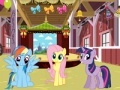 Juego Party at Fynsy's. Celebrating with ponies