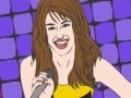Juego Miley Cyrus Online Coloring