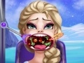 Juego Elsa throat doctor