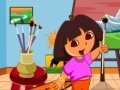 Juego Dora Drawling Cleaning Room