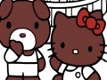 Juego Hello Kitty in Zoo Online Coloring