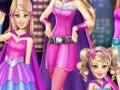 Juego Super Barbie sisters transform