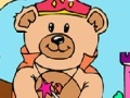 Juego Princess Teddy Bear Online Coloring