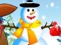 Juego Pou Girl sculpts snowman