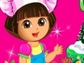 Juego Dora Christmas Cake