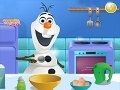 Juego Cold Heart: Olaf prepares ice cream cake