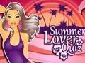 Juego Summer Lover Quiz