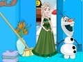 Juego Frozen Elsa Winter Bathroom Cleaning 