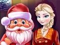 Juego Elsa and Santa Christmas Cleaning