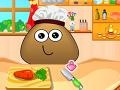 Juego Pou Cooking Lesson