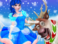 Juego Rudolph and Elsa in the Frozen Forest
