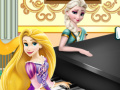 Juego Elsa & Rapunzel Piano Contest