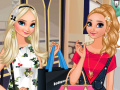 Juego Elsa and Anna Go Shopping