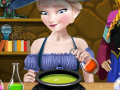 Juego Elsa And Anna Superpower Potions