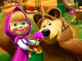 Juego Masha And The Bear House Decoration 