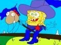 Juego Cowboy Spongebob Coloring