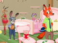 Juego Zootopia House Cleaning