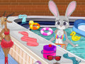 Juego Zootopia Pool Party Cleaning