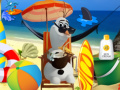 Juego Frozen Olaf Beach Resort