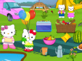 Juego Hello Kitty Picnic Spot Find 10 Difference