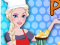 Juego Elsa Cooking Ginger Pumpkin Cupcakes